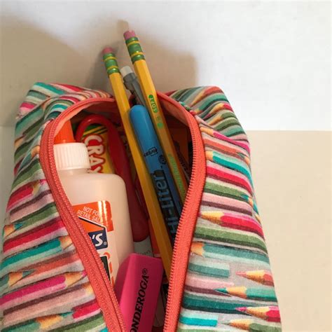 personalized pencil cases with zipper